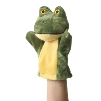 marionette-peluche-a-main-grenouille-verte-enfant